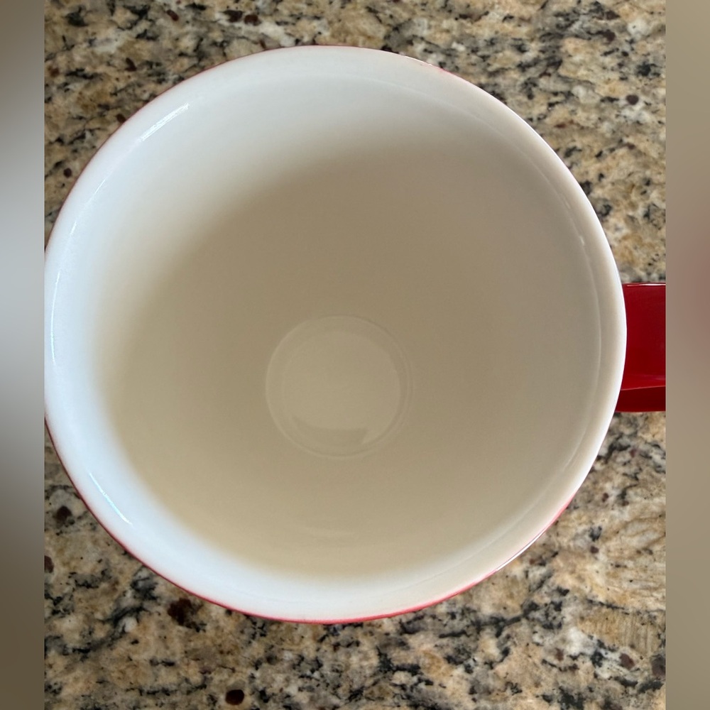 Starbucks Red “LOVE” Heart Mug – 15 oz – Valentine’s Day Coffee Cup - Picture 3 of 4